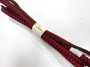 未使用品　正絹　手組帯締め